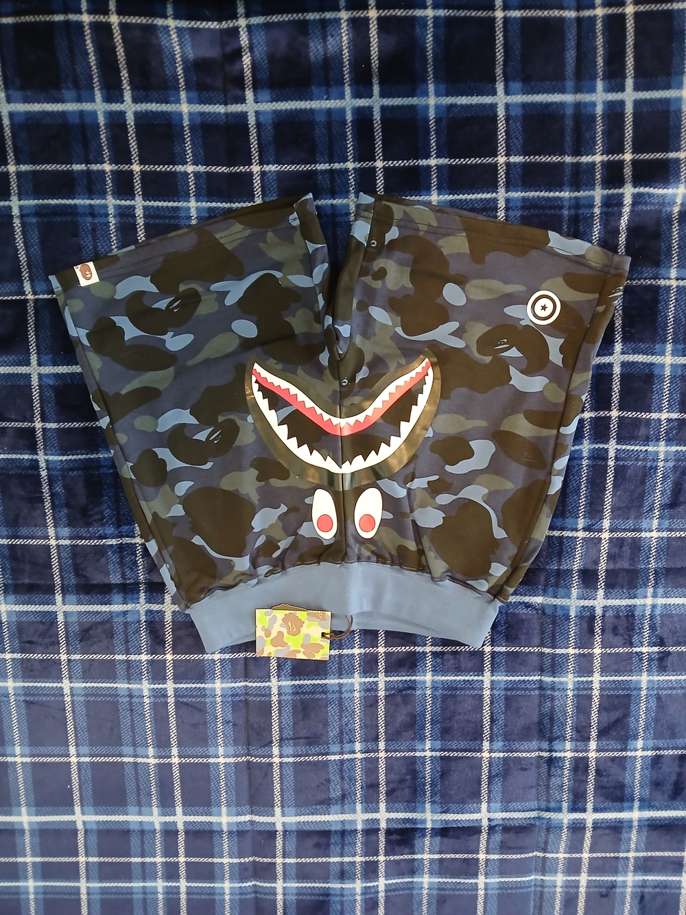 BATHING APE CAMO SHORTS
